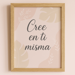 Cuadro 'Confía y fluye'